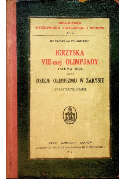 Igrzyska Vii-Mej Olimpiady Paryż 1924