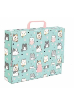 Teczka z rączką A4 XL Charming Cats