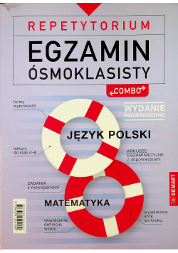 Repetytorium Egzamin ósmoklasisty Język polski Matematyka wydanie rozszerzone