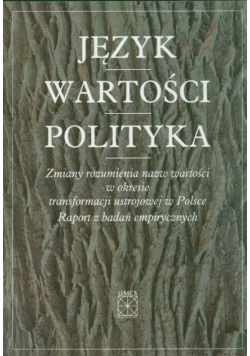 Język wartości Polityka