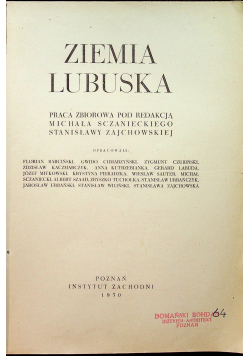 Ziemia Lubuska 1950 r.