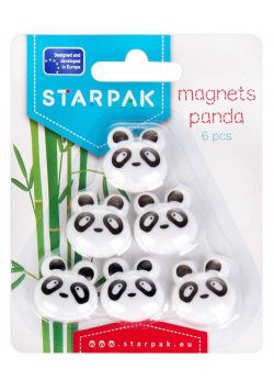 Magnes Panda 6szt