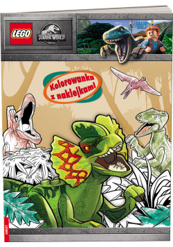 Lego Jurassic World Kolorowanka z naklejkami