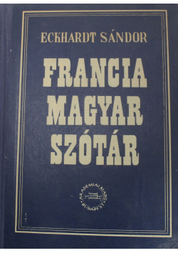 Francia magyar szotar