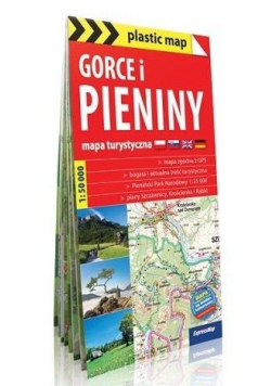 Plastic map Gorce i Pieniny 1:50 000 mapa w.2019