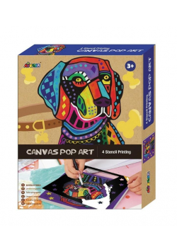 Płótno Pop art Pies