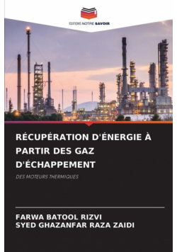 Récupération D'énergie À Partir Des Gaz D'échappement