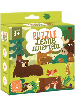 Puzzle 30 Leśne Zwierzęta