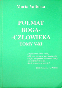 Poemat Boga-Człowieka Tomy V-XI