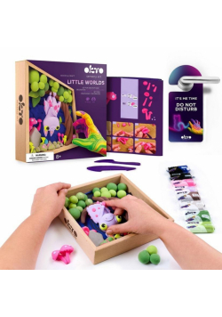 Zestaw DIY z masy plastycznej Mama Troll