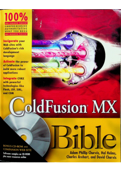 ColdFusion MX Bible plus płyta CD