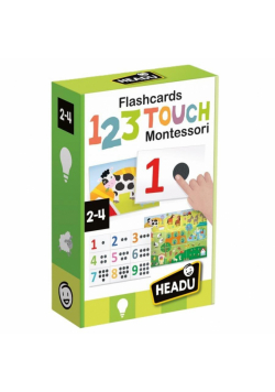 Karty do nauki liczenia 123 Touch Montessori HEADU