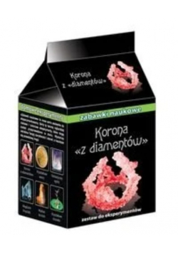 Hodowla kryształów korona z diamentów