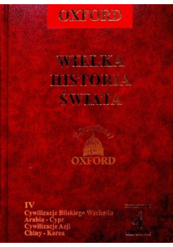 Oxford Wielka Historia Świata Tom 4