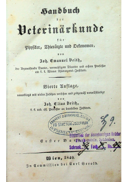 Handbuch der determinarkunde 1840 r
