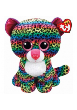 Beanie Boos Dotty - Kolorowy Lampart, 62cm
