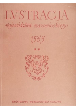 Lustracja województwa mazowieckiego 1565