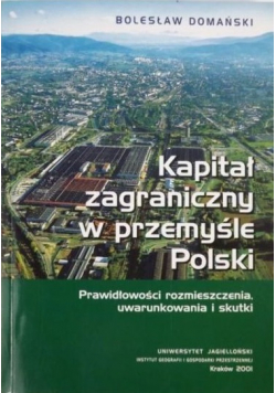 Kapitał zagraniczny w przemyśle Polski