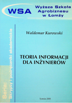 Teoria informacji dla inżynierów