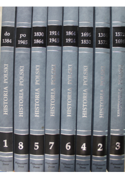 Historia Polski Tom od I do VIII