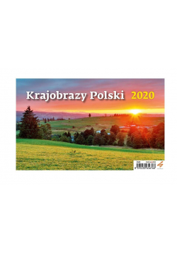 Kalendarz 2020 Biurkowy Krajobrazy Polski HELMA