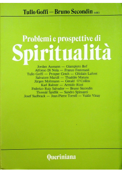 Problemi e prospettive di spiritualita