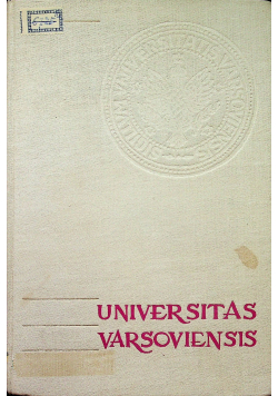 Universitas Versoviensis 1808 1818