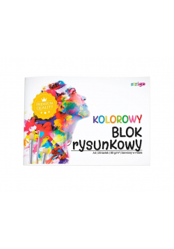Blok rysunkowy kolorowy barwiony A4/20K (10szt)