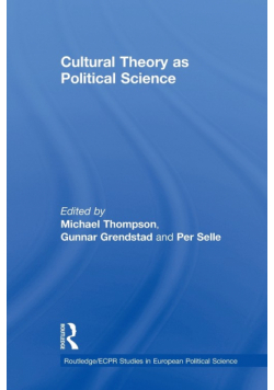 Cultural Theory as Political Science