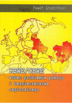 KBWE/OBWE wobec problemów pokoju i bezpieczeństwa regionalnego