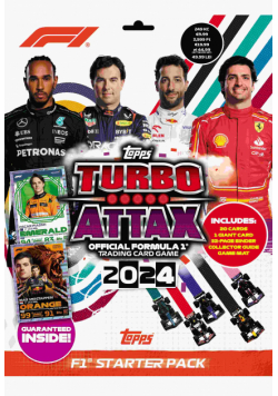 F1 Turbo Attax Official Formula 1 2024 Starter Pack 1 szt. mix