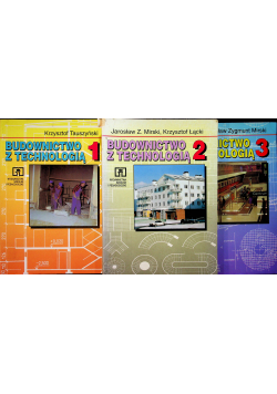 Budownictwo z technologią 3 tomy