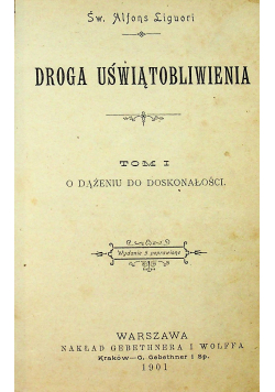 Droga uświątobliwienia Tom I 1901 r.