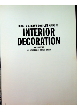 House Garden's complete guide to interior decoration