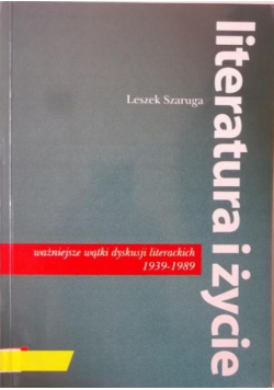 Literatura i życie