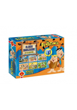 Klocki obrazkowe 12 - The Flintstones ALEX