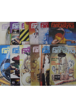 Miesięcznik fantastyka Nr 1 do 12 / 89