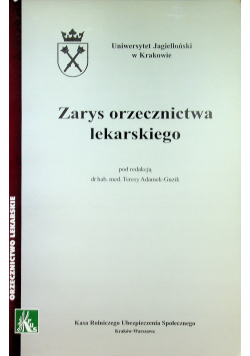 Zarys orzeczenia lekarskiego