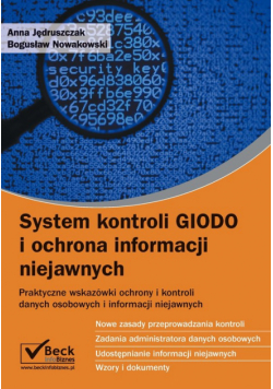 System kontroli GIODO i ochrona informacji niejawnych