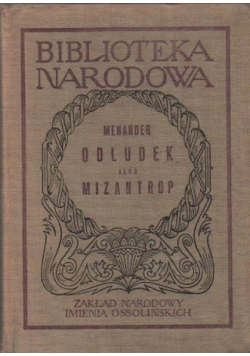 Odludek albo Mizantrop
