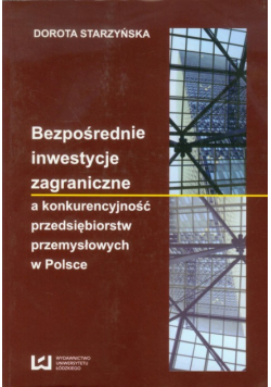 D. - Bezpośrednie inwestycje zagraniczne