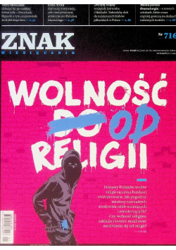 Znak Miesięcznik Nr 716 / 15