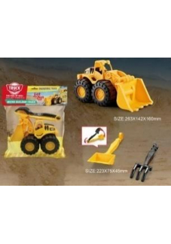 Auto budowlane spychacz