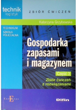 Gospodarka zapasami i magazynem Część 3