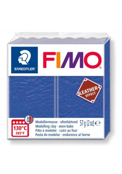 Masa Fimo Leather effect 57g niebieski