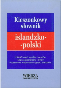 Kieszonkowy słownik islandzko-polski