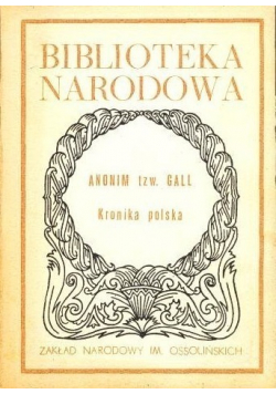 Gall Kronika polska