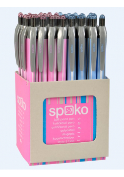 Długopis Stripes S0118 (40szt) SPOKO