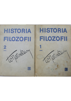 Historia Filozofii Tom I i II