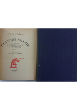 Barnaba Rudge Tom I i II